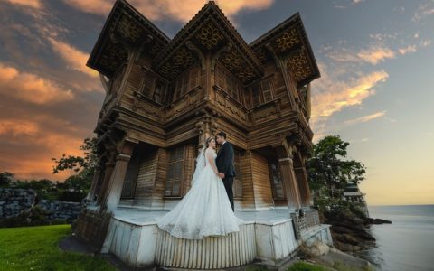 浪漫旅拍婚纱照写真图片