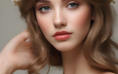 性感花环美女人体模特写真艺术照图片