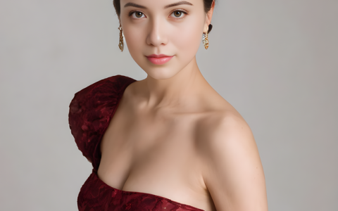 性感香肩美女人体写真艺术照片